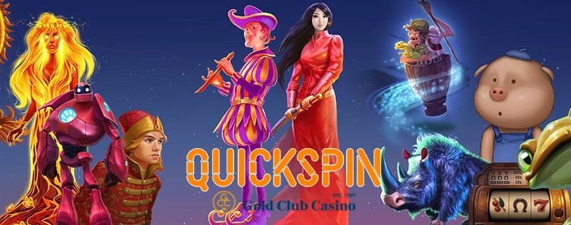 Игровые автоматы Quickspin - онлайн казино Gold Club Casino